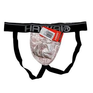Hawai‎ Jockstrap Snakeskin Print Pink Size L (30-32) NWT